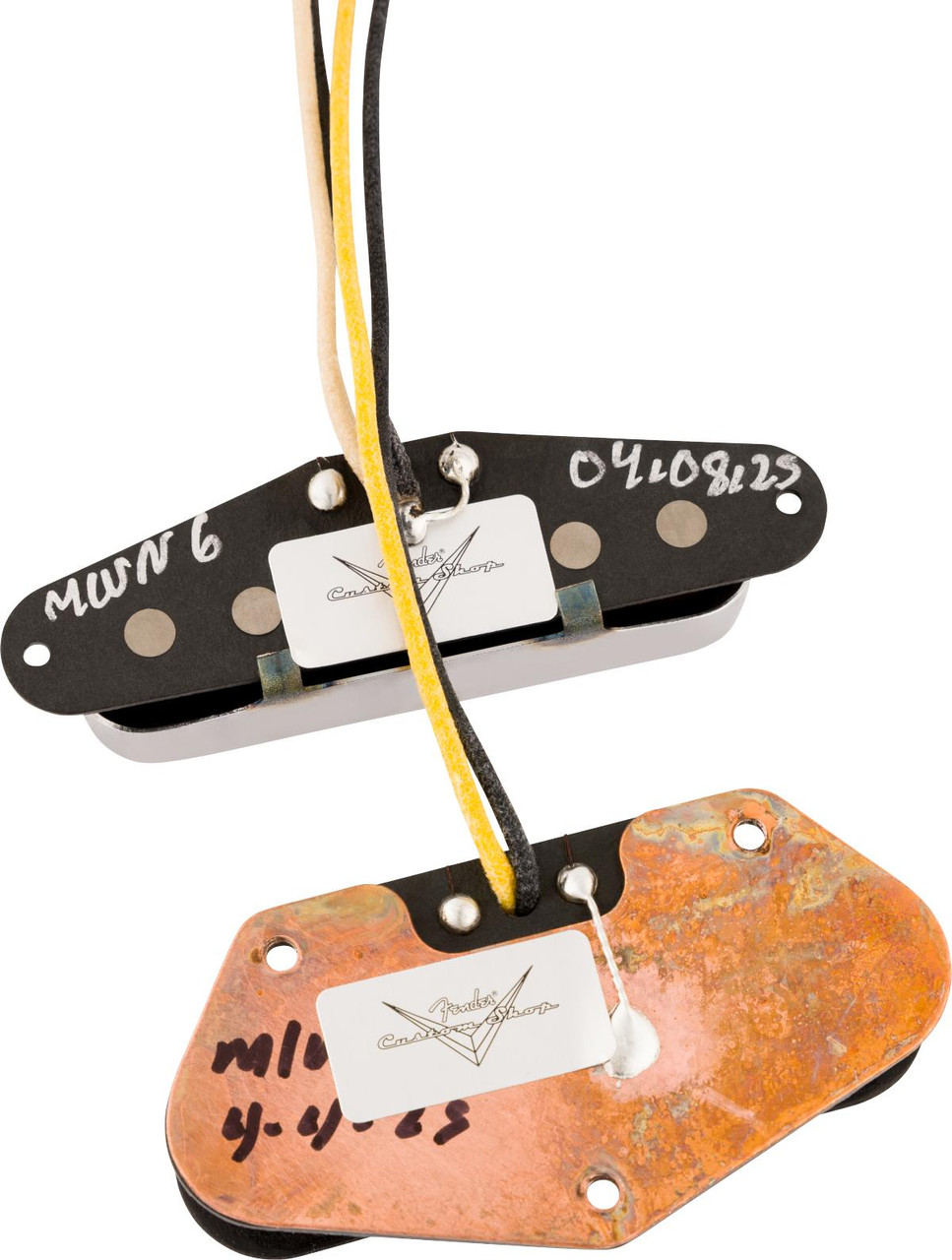 Fender Custom Shop 50-56 Whiteguard Telecaster Pickups Set of 2 - Image 5