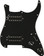 Fender Pre-Wired Strat Pickguard Quadra Tap HH Black 11 Hole PG - Image 3