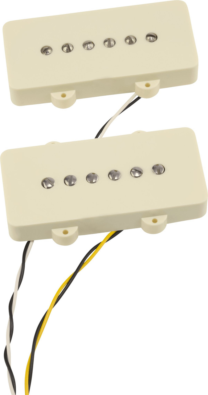 Fender Cunife/Cobalt Chrome Jazzmaster Pickup Set - Image 4