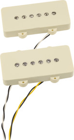 Fender Cunife/Cobalt Chrome Jazzmaster Pickup Set - Image 2