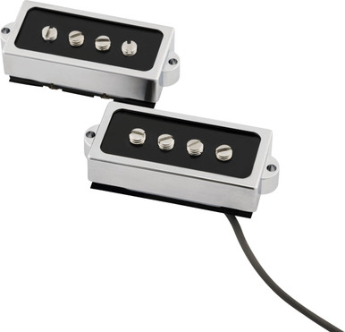 Fender Cobalt Chrome Precision Bass Pickup Set - Image 2