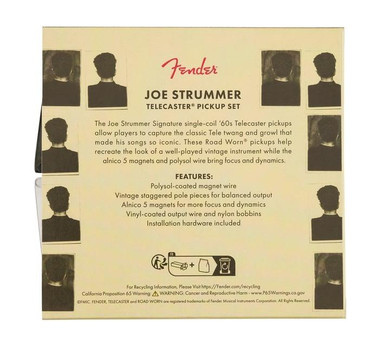 Fender Joe Strummer Signature Telecaster Pickup Set - Image 6