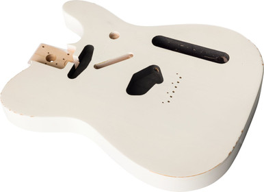 Fender Replacment Road Worn '50s Telecaster Body in White Blonde - Image 6