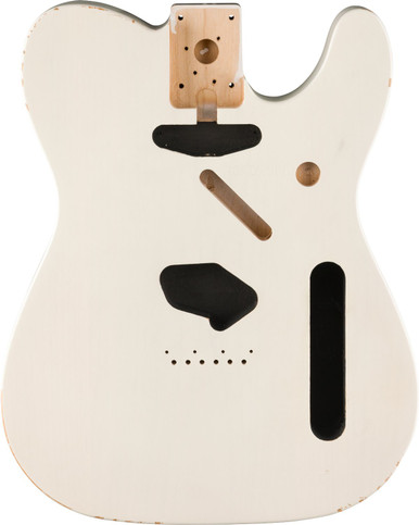 Fender Replacment Road Worn '50s Telecaster Body in White Blonde - Image 1