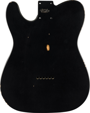 Fender Replacment Road Worn '50s Telecaster Body in Black - Image 2