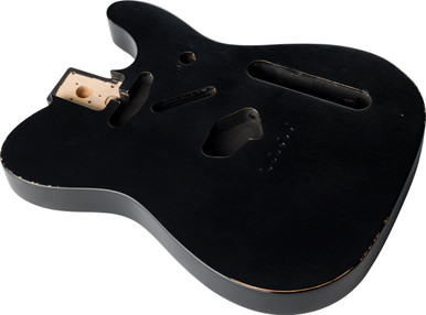 Fender Replacment Road Worn '50s Telecaster Body in Black - Image 6