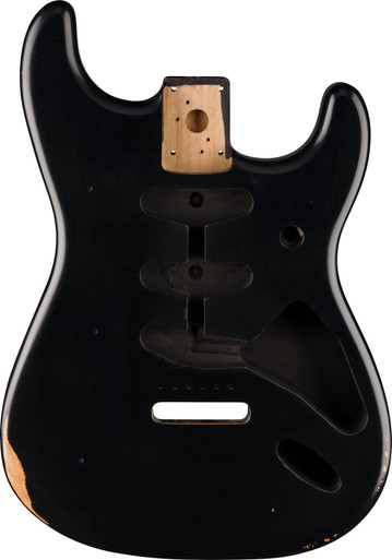 Fender Replacement Road Worn '50s Stratocaster Body in Black