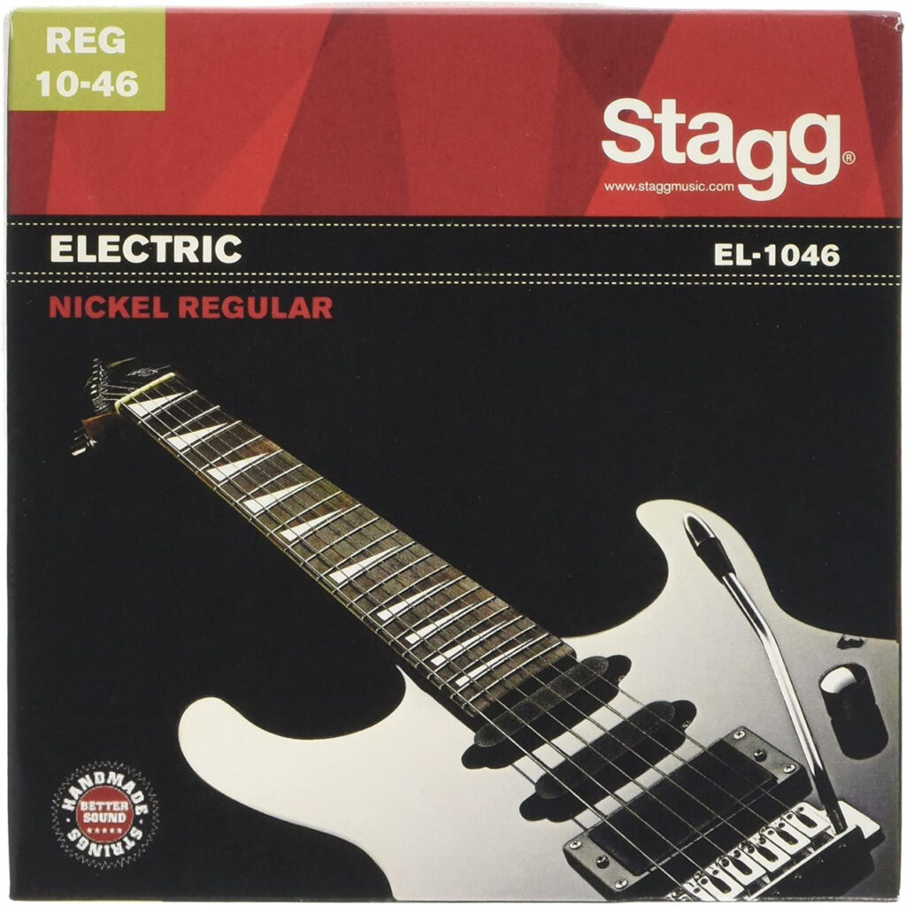 Stagg 10-46 Gauge Nickel Plated Steel Electric Guitar Strings