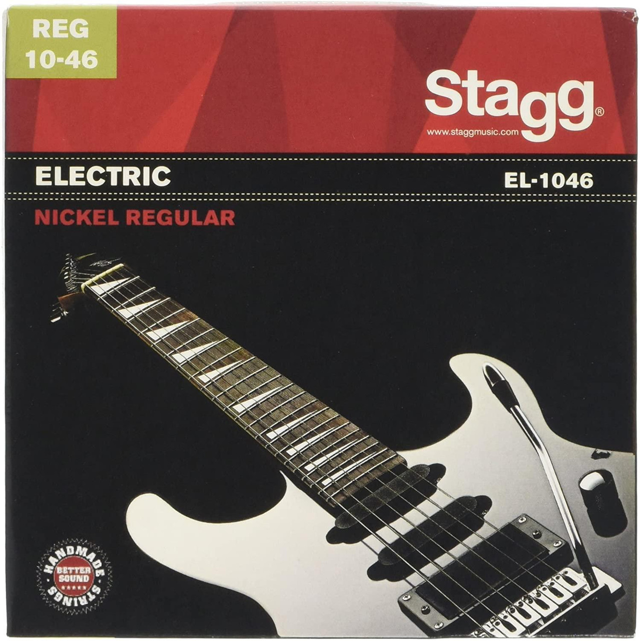 Stagg 10-46 Gauge Nickel Plated Steel Electric Guitar Strings - Image 2