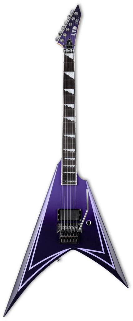 ESP LTD Hexed Alexi Laiho Signature Series in Purple Fade