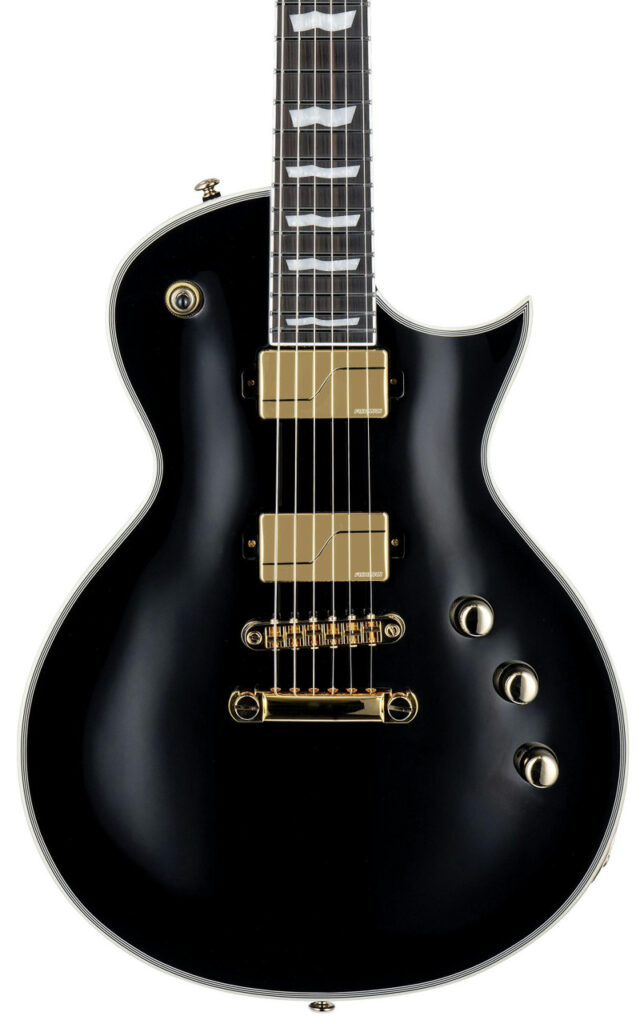 ESP LTD EC-1000 Electric Guitar in Black Fluence