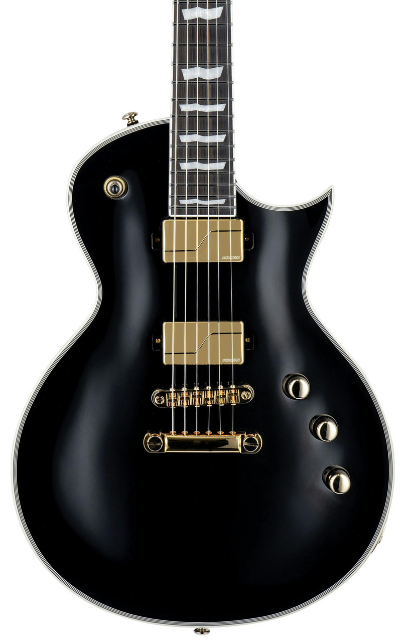 ESP LTD EC-1000 Electric Guitar in Black Fluence