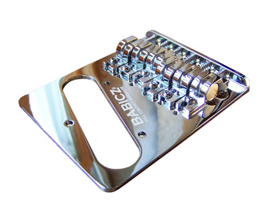 Babicz FCH6 6-String Telecaster Style Bridge in Chrome