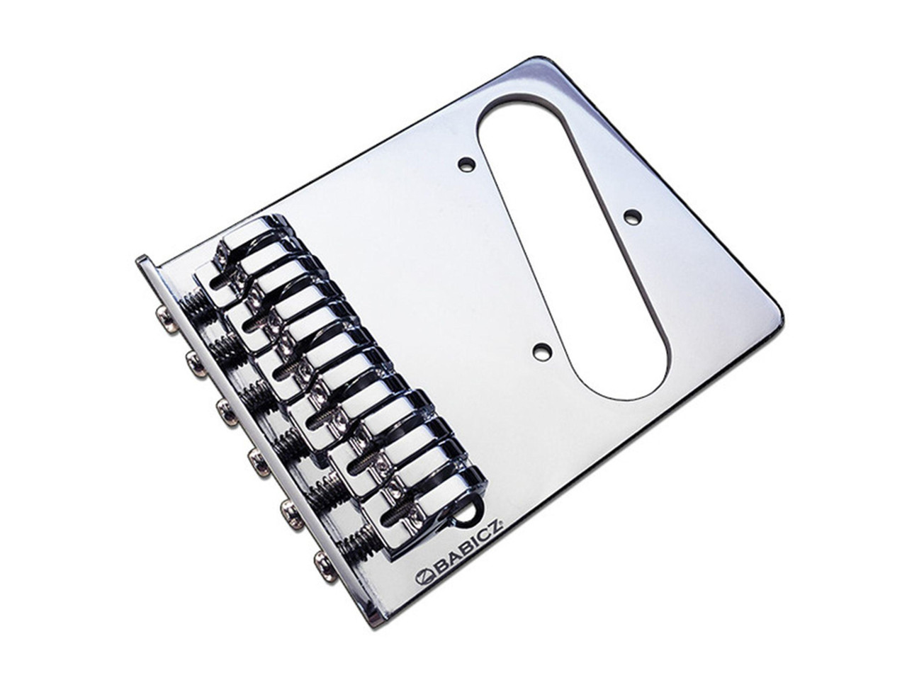 Babicz FCH Z Series Telecaster Bridge in Chrome - Image 4