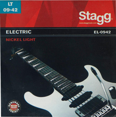 Stagg 9-42 Gauge Nickel Plated Steel Electric Guitar Strings