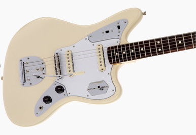 Fender Johnny Marr Jaguar Rosewood Fingerboard Olympic White - Image 6