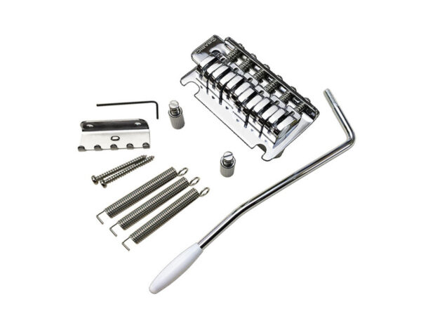 Babicz FCH Z Series 2-Point Stratocaster Tremolo in Chrome - Image 4