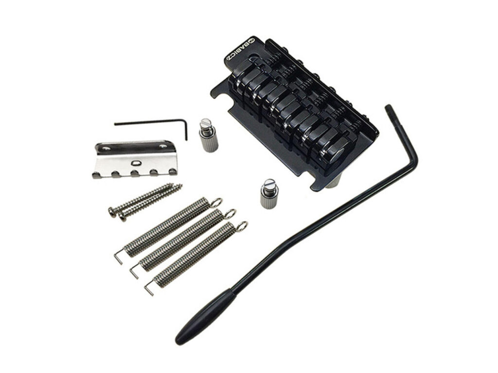 Babicz FCH Z Series 2-Point Stratocaster Tremolo in Black