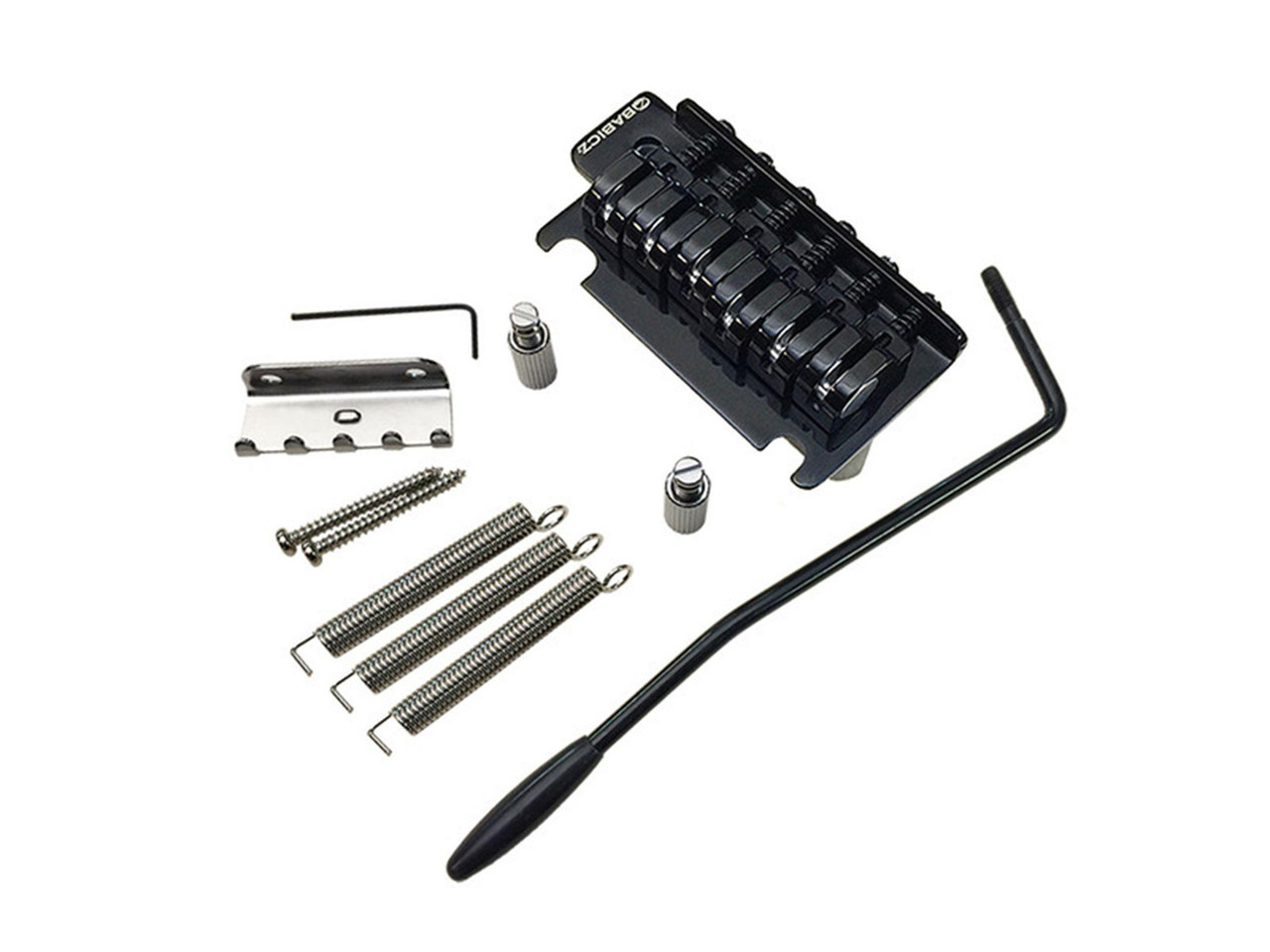 Babicz FCH Z Series 2-Point Stratocaster Tremolo in Black - Image 4