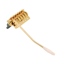 Babicz FCH Z Series 6-Hole Wide Stratocaster Tremolo in Gold - Image 2