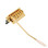 Babicz FCH Z Series 6-Hole Wide Stratocaster Tremolo in Gold - Image 3