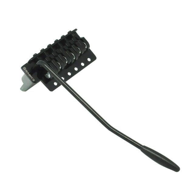 Babicz FCH Z Series 6-Hole Wide Stratocaster Tremolo in Black - Image 4