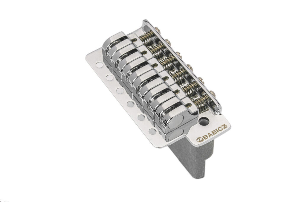 Babicz FCH Z Series Lefty 2-Point Stratocaster Tremolo in Chrome