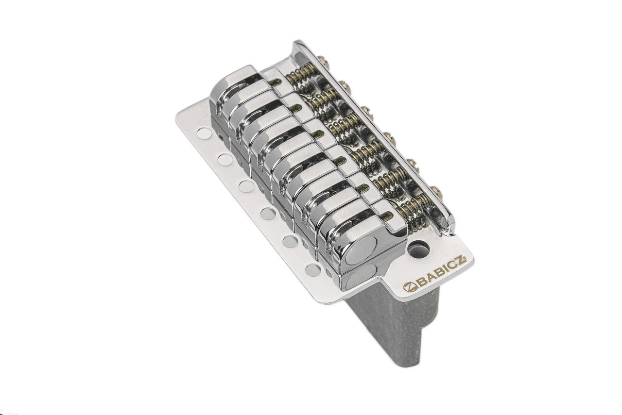 Babicz FCH Z Series Lefty 2-Point Stratocaster Tremolo in Chrome - Image 4