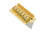 Babicz FCH Z Series Lefty 2-Point Stratocaster Tremolo in Gold - Image 3