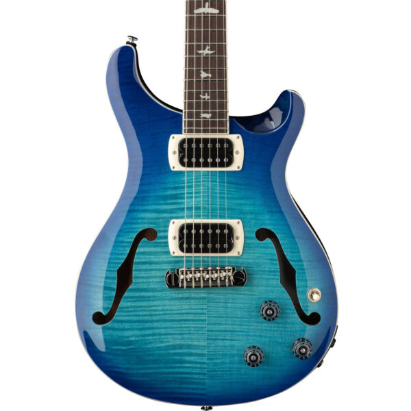 PRS SE Hollowbody I Piezo Electric Guitar in Lake Blue