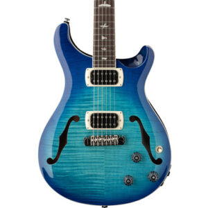 PRS SE Hollowbody I Piezo Electric Guitar in Lake Blue