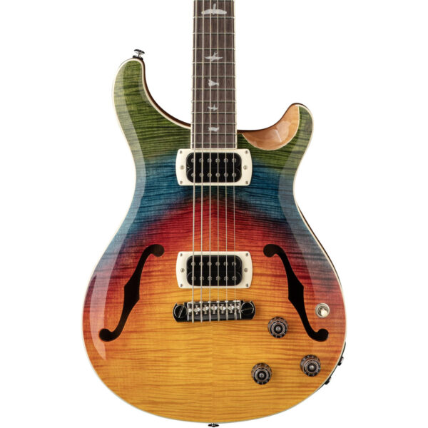 PRS SE Ed Sheeran Hollowbody I Piezo Baritone Electric Guitar in Kaleidoscope