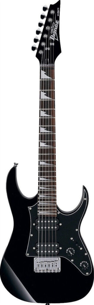 Ibanez GRGM21-BKN GIO RG MiKro Guitar in Black