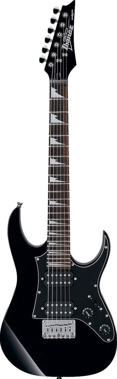 Ibanez GRGM21-BKN GIO RG MiKro Guitar in Black - Image 5