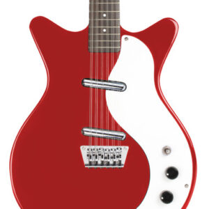 Danelectro 59DC 12-String Electric Guitar in Red