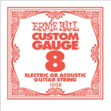 Ernie Ball Single Plain Guitar String 8 - Image 6