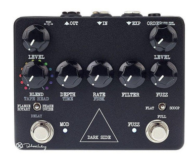B Stock : Keeley Dark Side Fuzz & Modulation Pedal - 001
