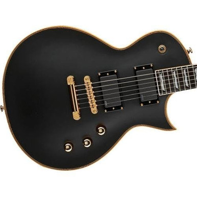 ESP LTD EC1000 Guitar in Vintage Black - Image 2