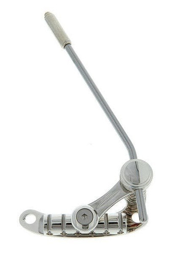 Duesenberg Les Trem II in Nickel Retrofit Trem forTune-o-matic - Image 1