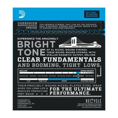 D'Addario EXL165-5 5-String Nickel Wound 45-135 Bass Strings - Image 2