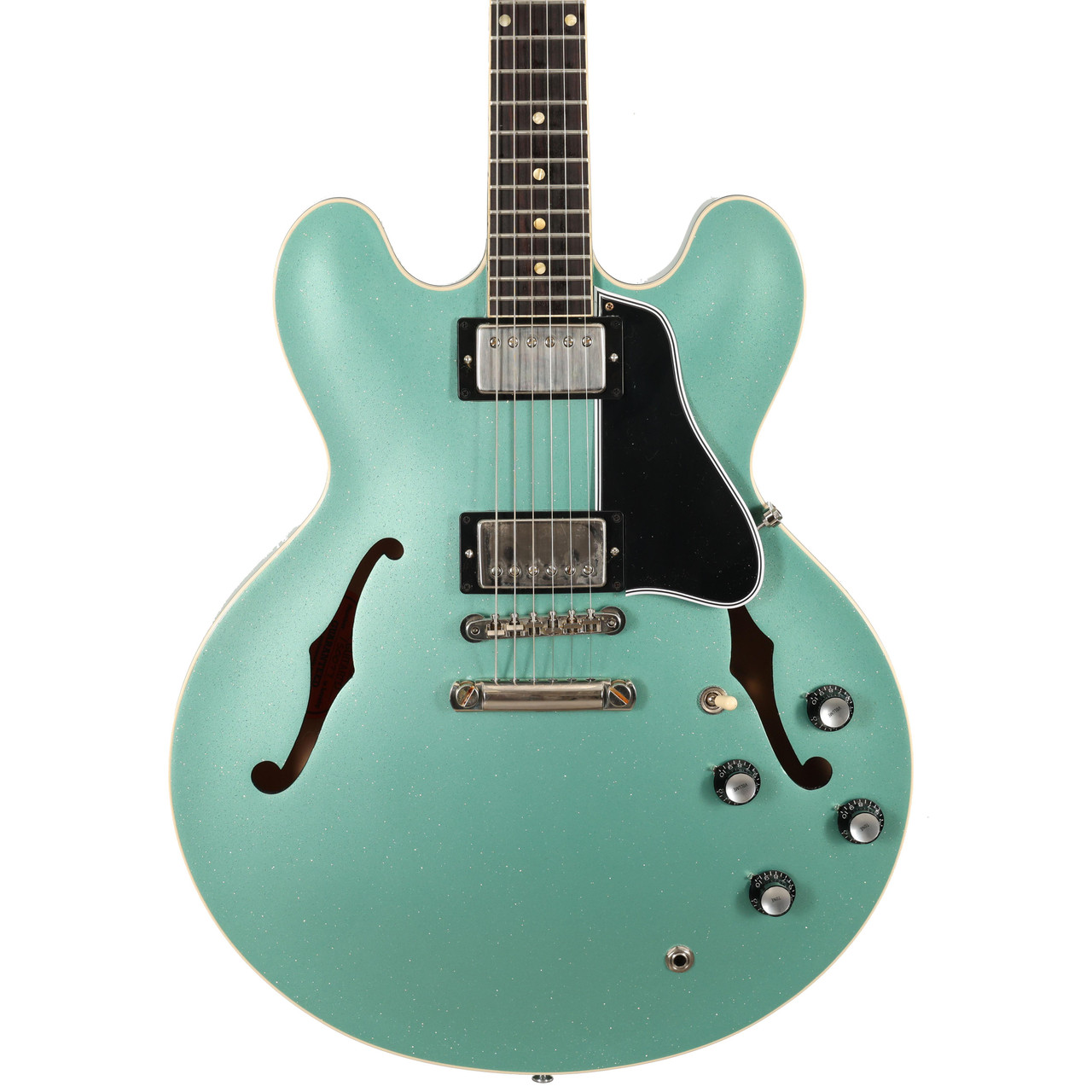 Gibson Custom Shop Murphy Lab 1961 ES-335 Reissue VOS Semi-Hollow Electric Guitar in Inverness Green Sparkle