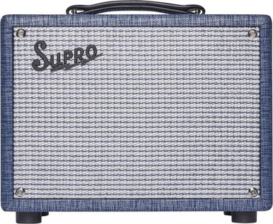 Supro '64 Reverb 5 Watt 1x8 Valve Amp Combo in Blue Rhino