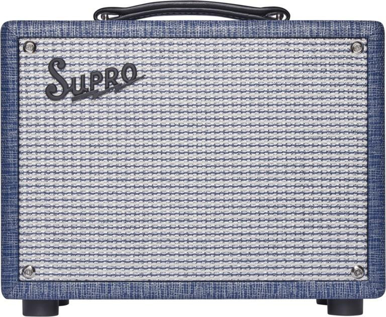 Supro '64 Reverb 5 Watt 1x8 Valve Amp Combo in Blue Rhino