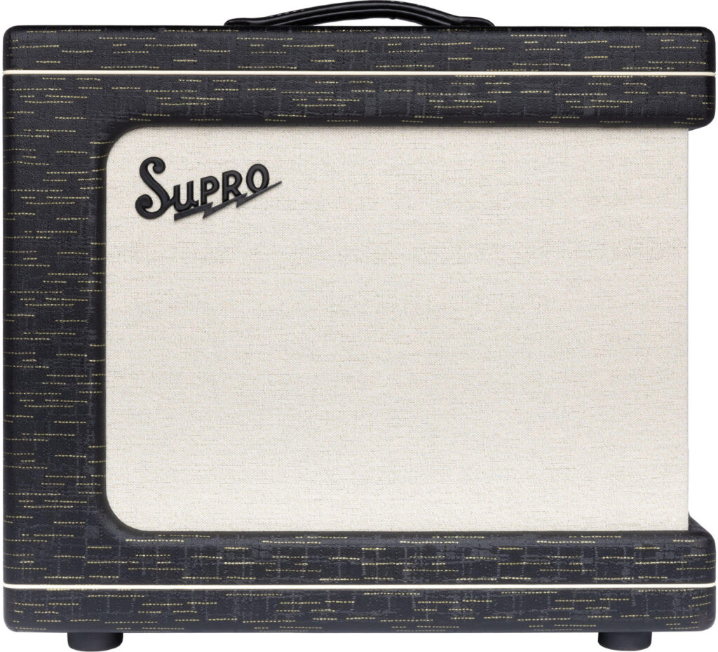 Supro Custom USA Delegate 25w 1x12" Electric Guitar Combo in Burgundy Gold Scandia