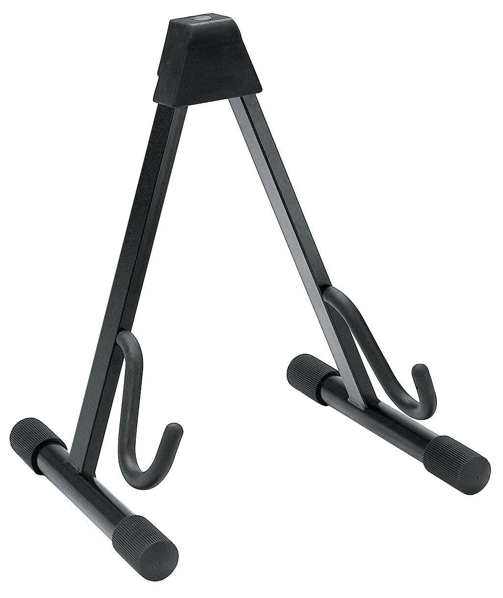 K&M 17540 Folding Electric Guitar Stand in Black - Image 2