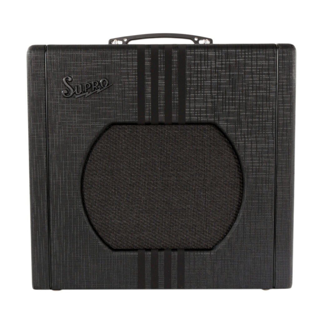 B Stock : Supro Delta King 12 15-Watt 1x12" Valve Combo Amp in Black - 026