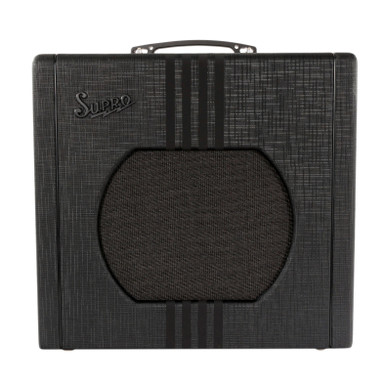B Stock : Supro Delta King 12 15-Watt 1x12" Valve Combo Amp in Black - 026