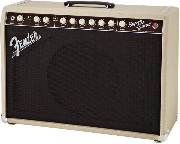 Fender Super-Sonic 22 Guitar Valve Amp Combo in Blonde - Image 5