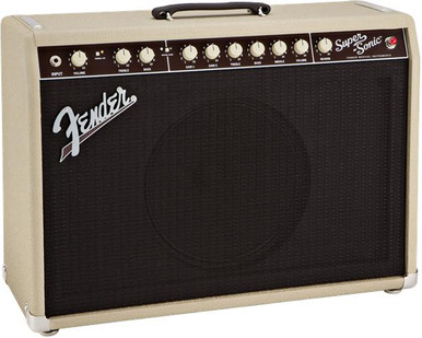 Fender Super-Sonic 22 Guitar Valve Amp Combo in Blonde - Image 6