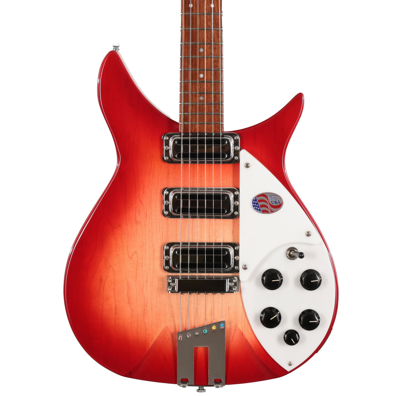 Rickenbacker 350V63 Liverpool Semi-Hollow Electric Guitar in Fireglo
